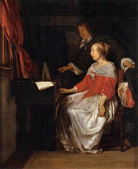 Gabriel Metsu Virginal Player china oil painting image